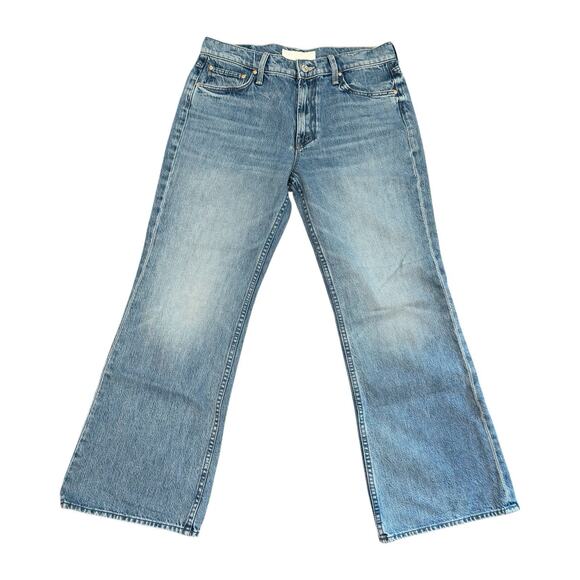 MOTHER Superior The Bookie Flood Jeans Dean's List Size 30 NWT - Picture 1 of 11